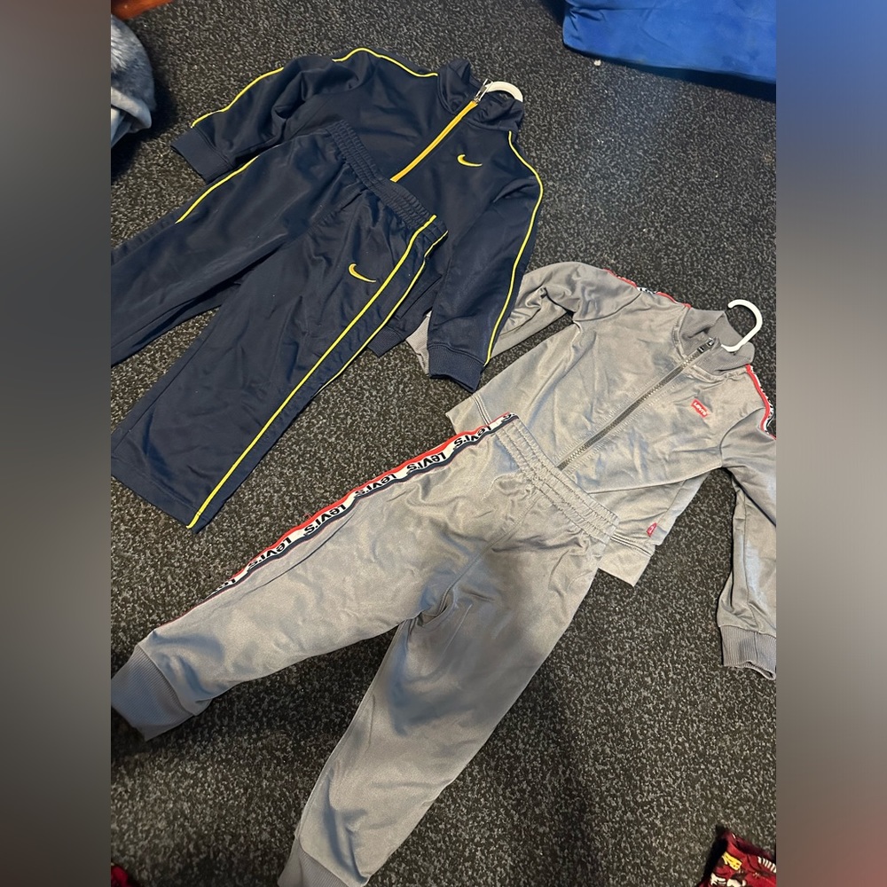 24 months Nike and Levi’s suits